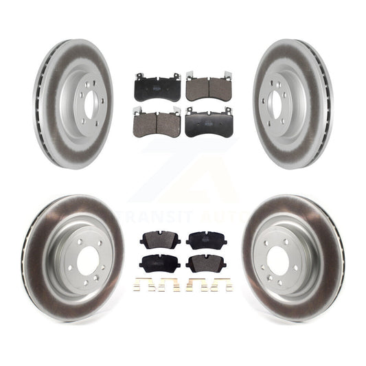 Disc Rotors and Semi-Metallic Brake Pads Kit-KGF-104072
