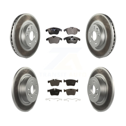 Disc Rotors and Semi-Metallic Brake Pads Kit-KGF-104075