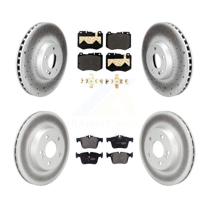 Disc Rotors and Semi-Metallic Brake Pads Kit-KGF-104078