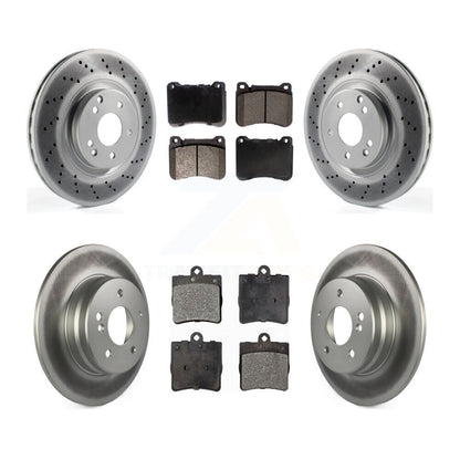 Disc Rotors and Semi-Metallic Brake Pads Kit-KGF-104079