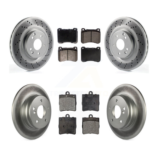 Disc Rotors and Semi-Metallic Brake Pads Kit-KGF-104079