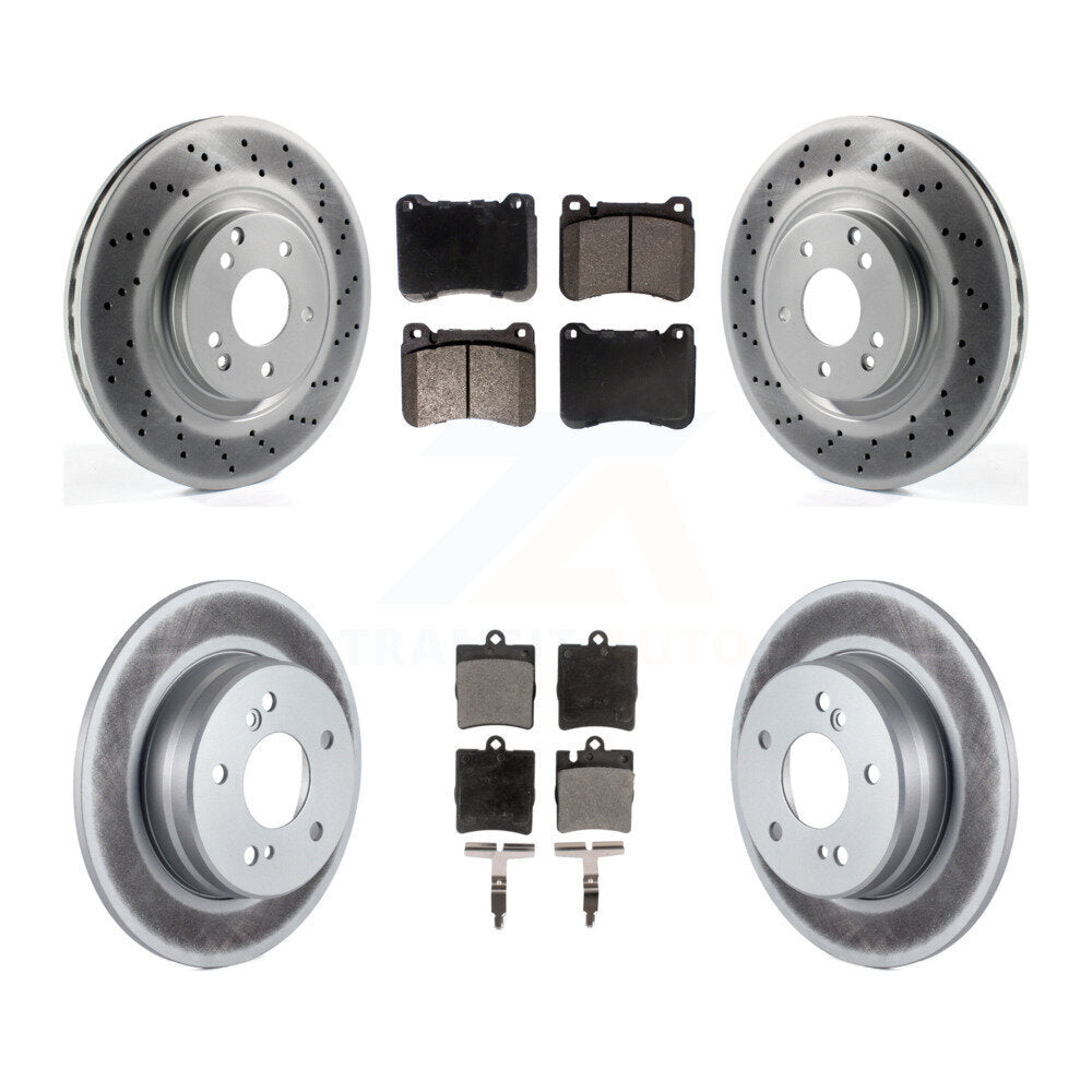 Disc Rotors and Semi-Metallic Brake Pads Kit-KGF-104080 Kit.bestparts.ca