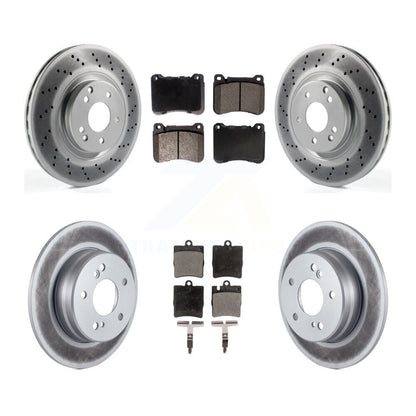 Disc Rotors and Semi-Metallic Brake Pads Kit-KGF-104080
