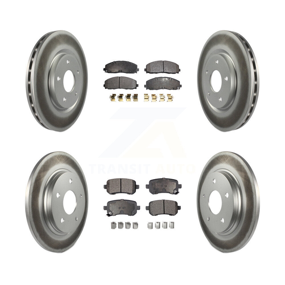 Disc Rotors and Semi-Metallic Brake Pads Kit-KGF-104083 Kit.bestparts.ca