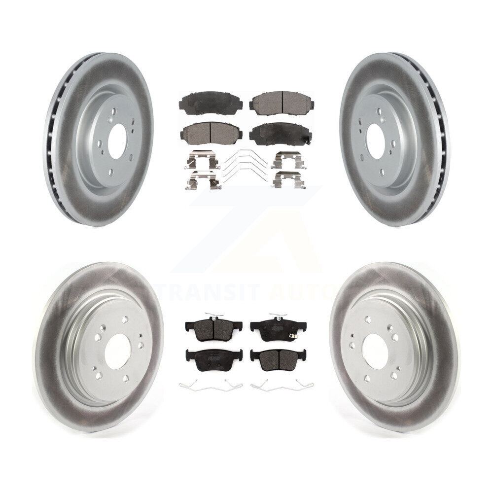 Disc Rotors and Semi-Metallic Brake Pads Kit-KGF-104086 Kit.bestparts.ca
