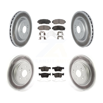 Disc Rotors and Semi-Metallic Brake Pads Kit-KGF-104086