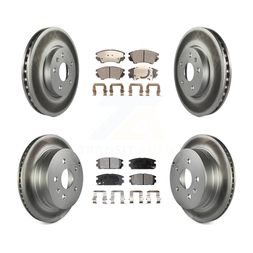 Disc Rotors and Semi-Metallic Brake Pads Kit-KGF-104090 Kit.bestparts.ca