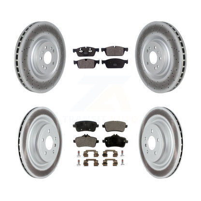 Disc Rotors and Semi-Metallic Brake Pads Kit-KGF-104092
