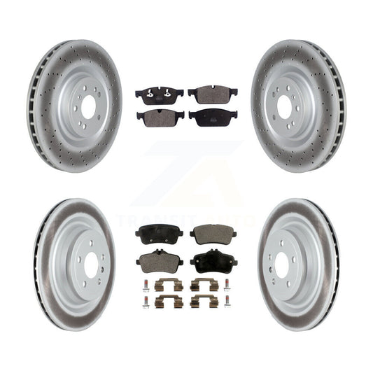 Disc Rotors and Semi-Metallic Brake Pads Kit-KGF-104092