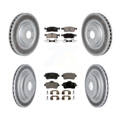 Disc Rotors and Semi-Metallic Brake Pads Kit-KGF-104095