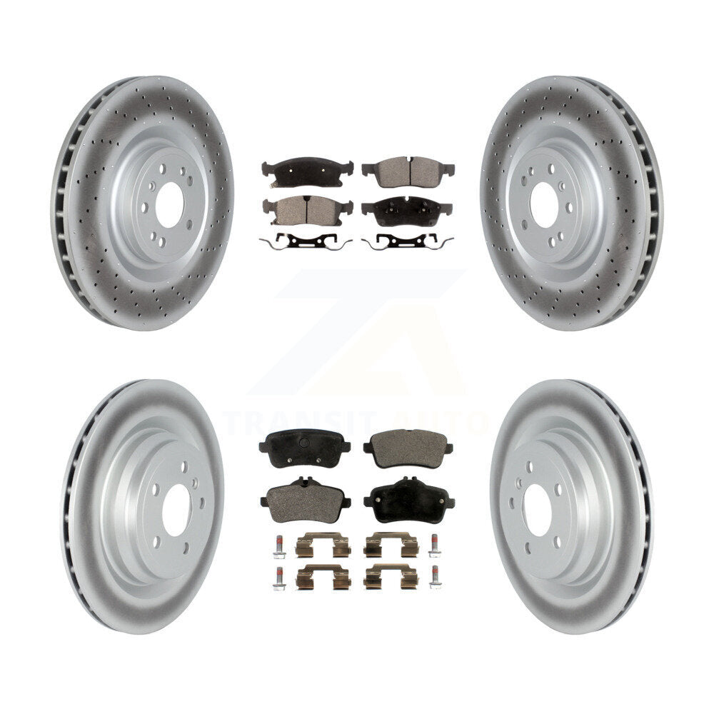 Disc Rotors and Semi-Metallic Brake Pads Kit-KGF-104096 Kit.bestparts.ca