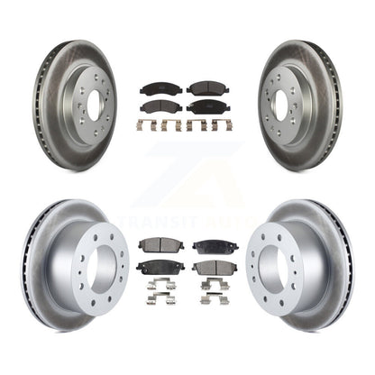 Disc Rotors and Semi-Metallic Brake Pads Kit-KGF-104097