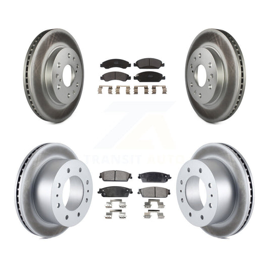 Disc Rotors and Semi-Metallic Brake Pads Kit-KGF-104097