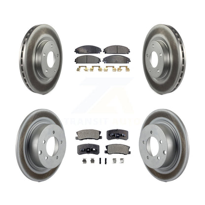 Disc Rotors and Semi-Metallic Brake Pads Kit-KGF-104100