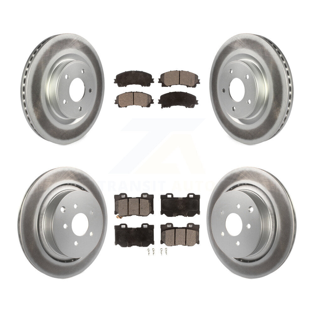 Disc Rotors and Semi-Metallic Brake Pads Kit-KGF-104101 Kit.bestparts.ca