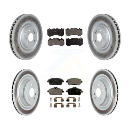 Disc Rotors and Semi-Metallic Brake Pads Kit-KGF-104104