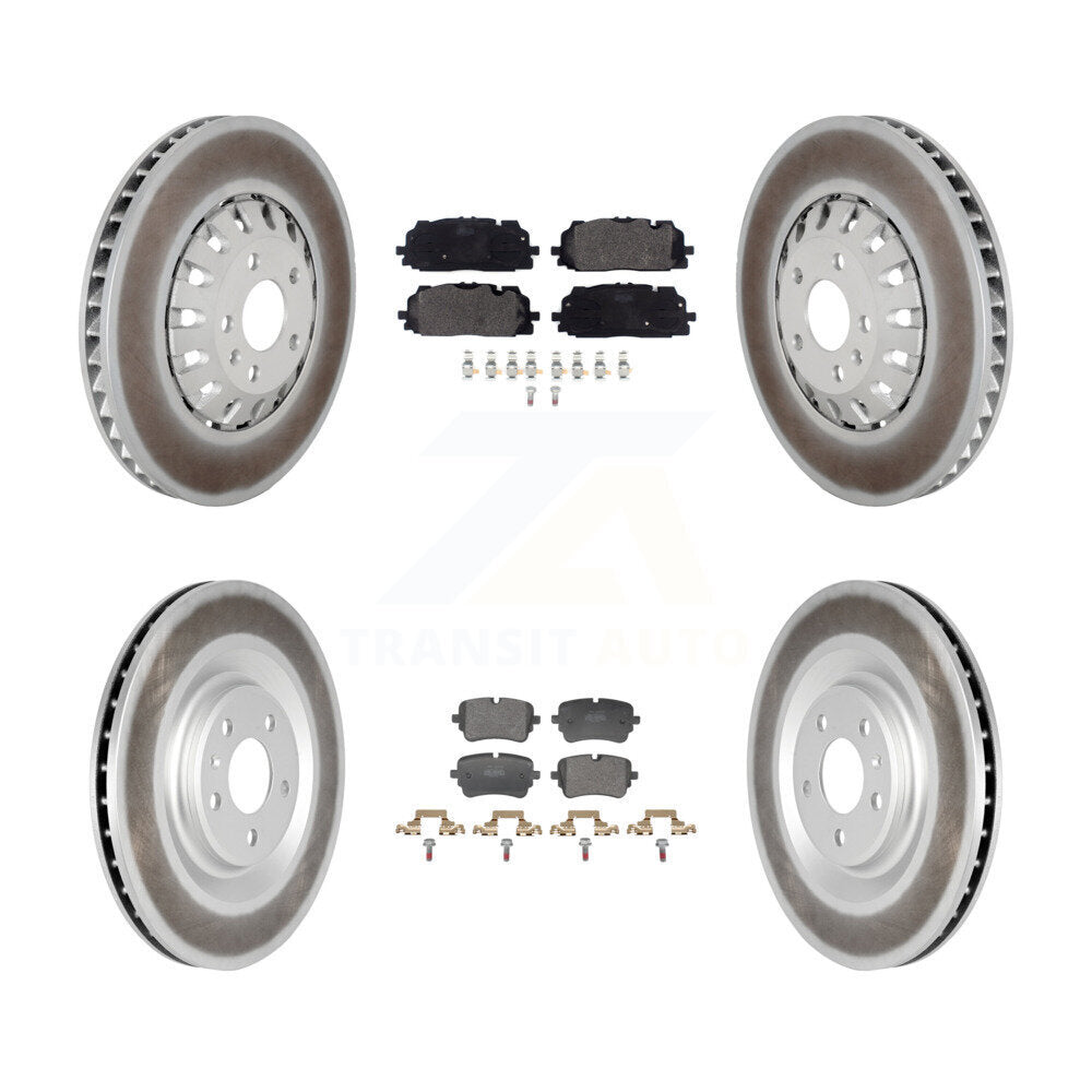 Disc Rotors and Semi-Metallic Brake Pads Kit-KGF-104106