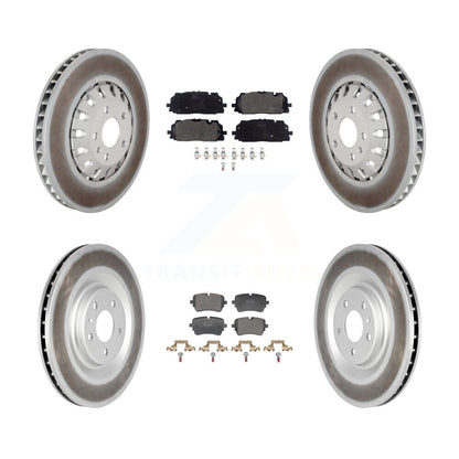 Disc Rotors and Semi-Metallic Brake Pads Kit-KGF-104106