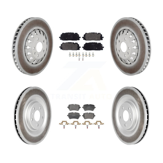 Disc Rotors and Semi-Metallic Brake Pads Kit-KGF-104106