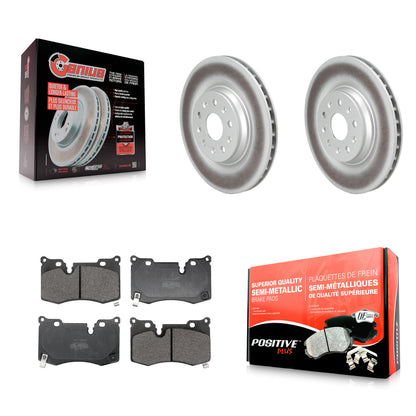 Disc Rotors and Semi-Metallic Brake Pads Kit-KGF-104149