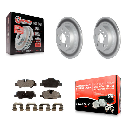 Disc Rotors and Semi-Metallic Brake Pads Kit-KGF-104167
