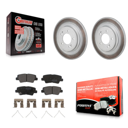 Disc Rotors and Semi-Metallic Brake Pads Kit-KGF-104172