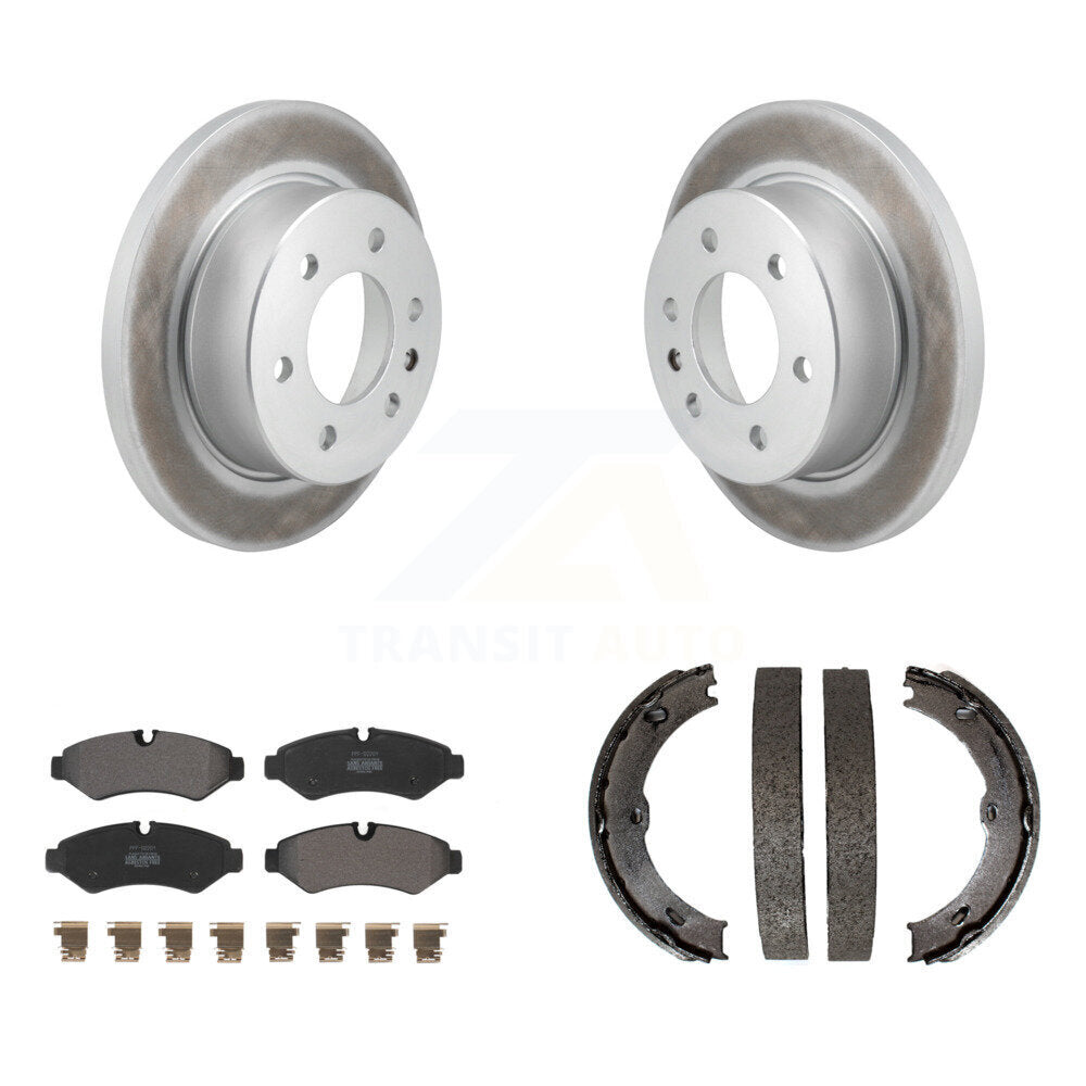 Disc Rotors and Semi-Metallic Brake Pads Kit-KGF-104179