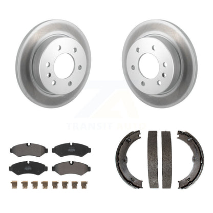 Disc Rotors and Semi-Metallic Brake Pads Kit-KGF-104180