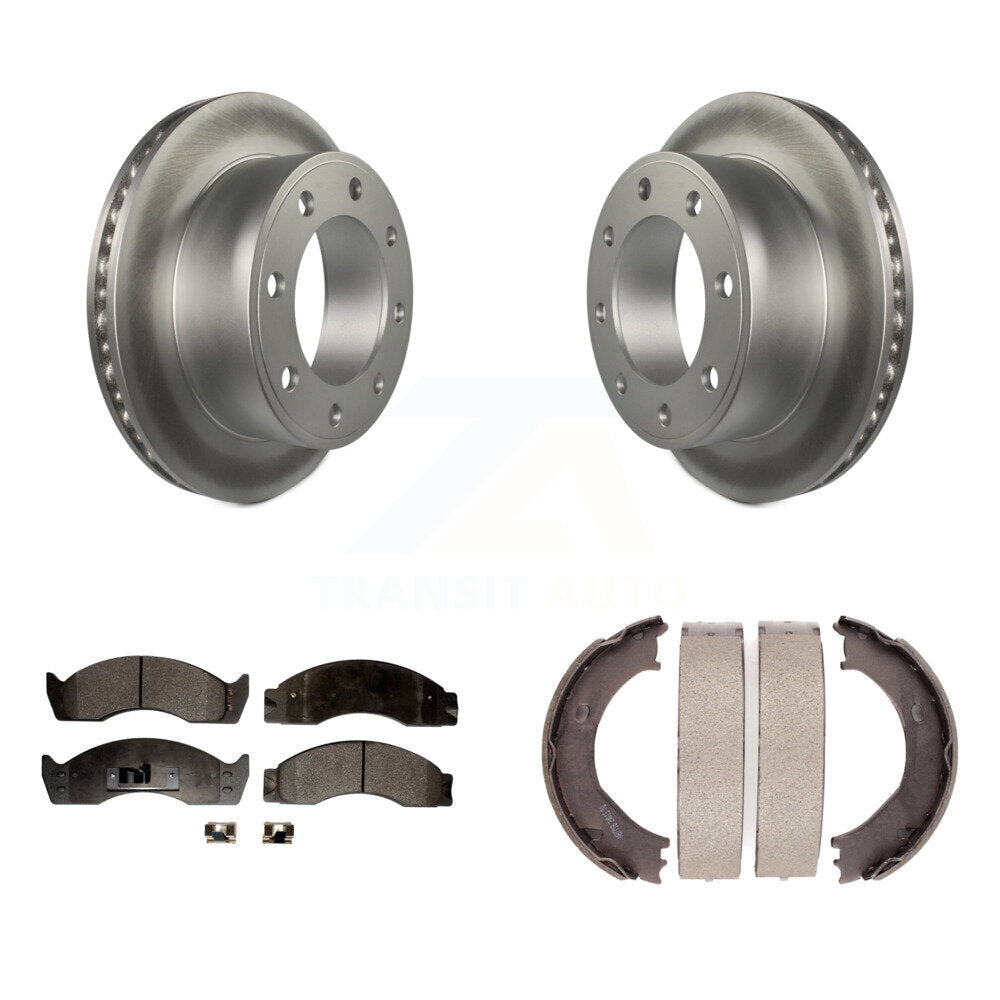 Coated Disc Rotors and Semi-Metallic Brake Pads Kit-KGF-104185 Kit.bestparts.ca