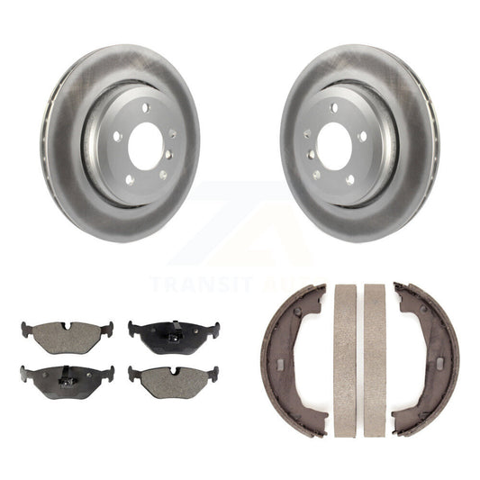 Coated Disc Rotors and Semi-Metallic Brake Pads Kit-KGF-104186
