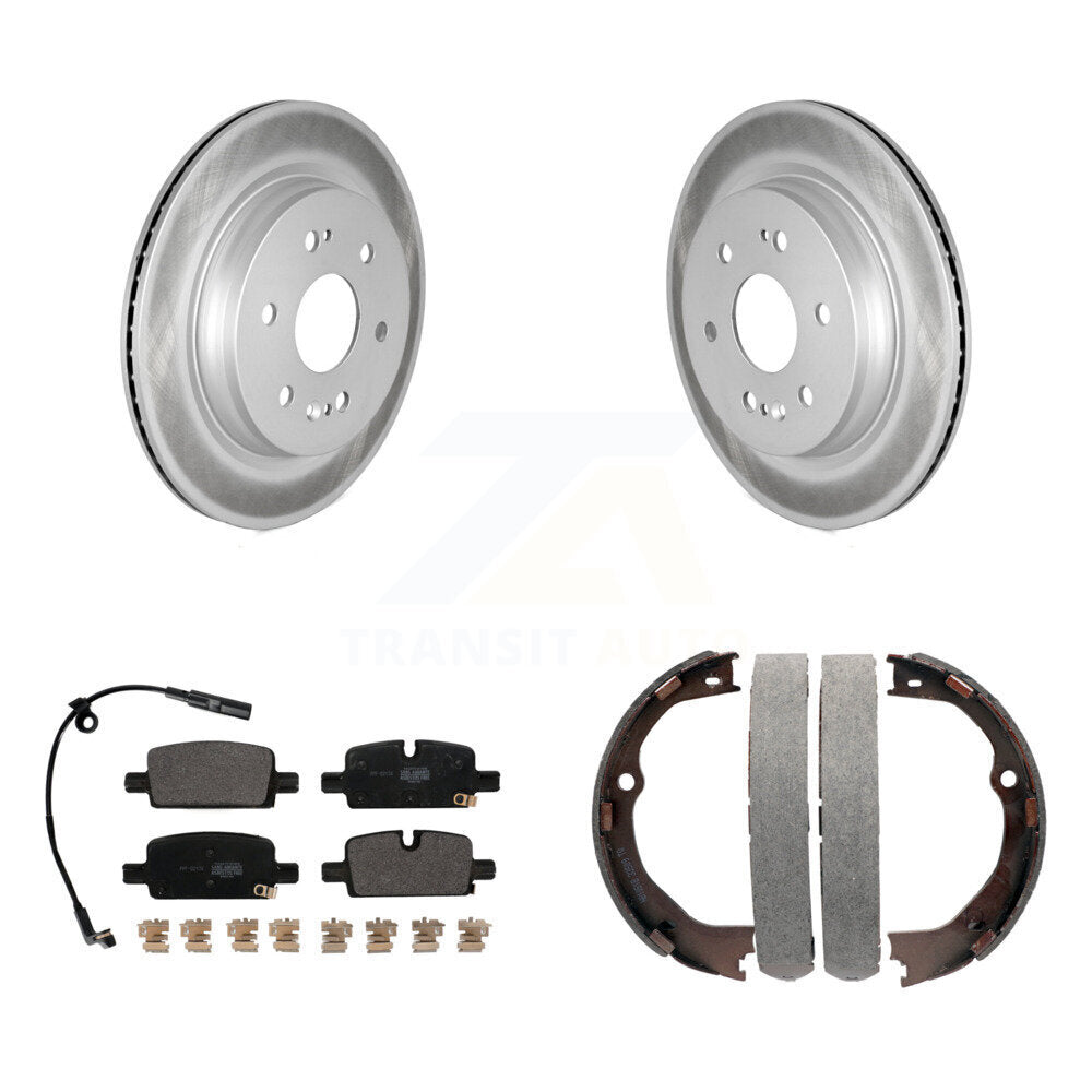 Coated Disc Rotors and Semi-Metallic Brake Pads Kit-KGF-104187 Kit.bestparts.ca