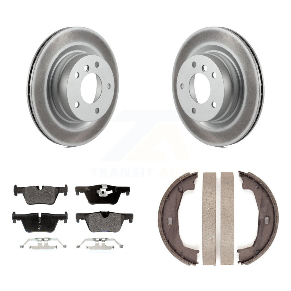Coated Disc Rotors and Semi-Metallic Brake Pads Kit-KGF-104194 Kit.bestparts.ca
