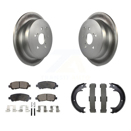 Coated Disc Rotors and Semi-Metallic Brake Pads Kit-KGF-104204