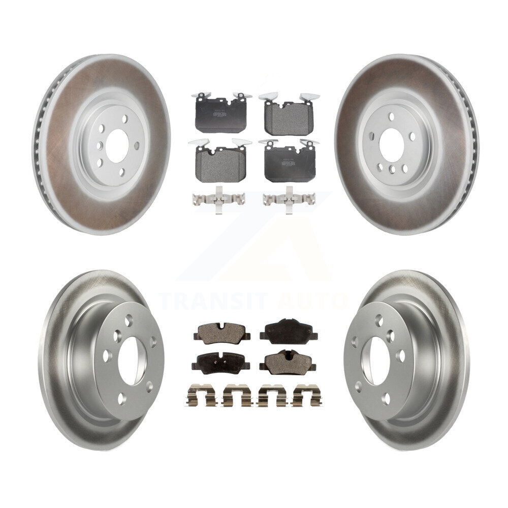 Coated Disc Rotors and Semi-Metallic Brake Pads Kit-KGF-104211 Kit.bestparts.ca
