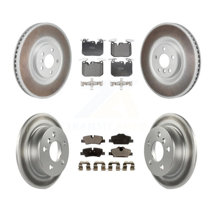 Coated Disc Rotors and Semi-Metallic Brake Pads Kit-KGF-104211