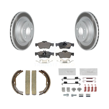 Disc Rotors and Semi-Metallic Brake Pads Kit-KGF-104215