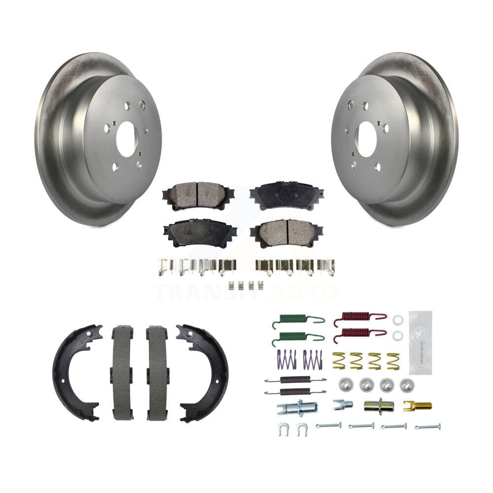 Coated Disc Rotors and Semi-Metallic Brake Pads Kit-KGF-104229 Kit.bestparts.ca