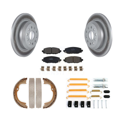 Disc Rotors and Semi-Metallic Brake Pads Kit-KGF-104238
