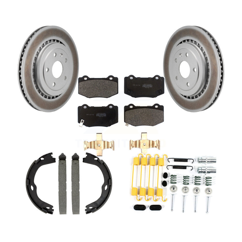 Disc Rotors and Semi-Metallic Brake Pads Kit-KGF-104243 Kit.bestparts.ca