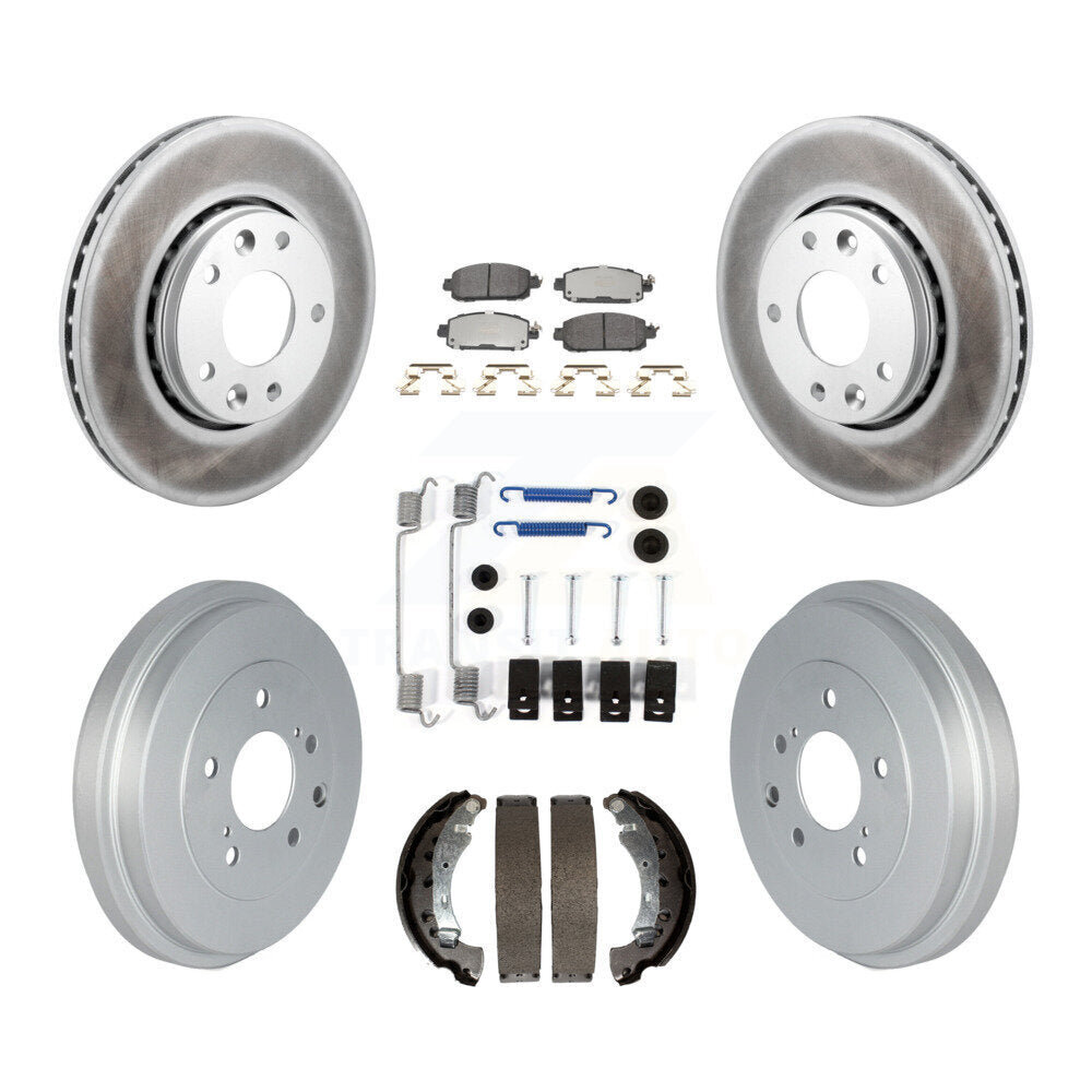 Disc Rotors and Semi-Metallic Brake Pads Kit-KGF-104278