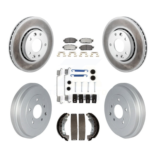 Disc Rotors and Semi-Metallic Brake Pads Kit-KGF-104278
