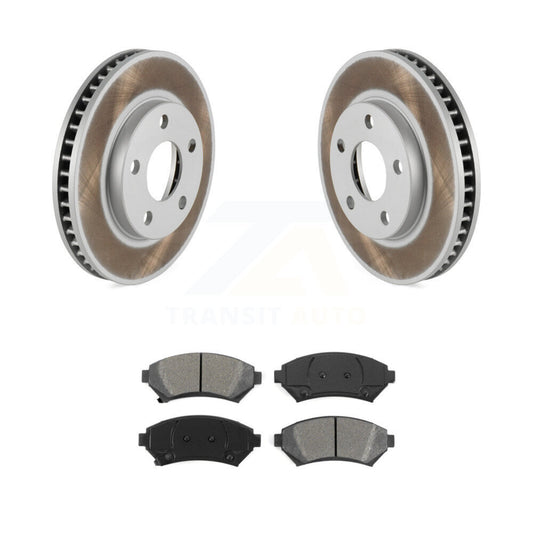 Coated Disc Rotors and Semi-Metallic Brake Pads Kit-KGS-100007 - Kit.bestparts.ca