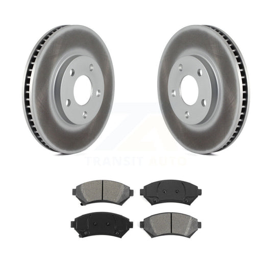 Coated Disc Rotors and Semi-Metallic Brake Pads Kit-KGS-100008 - Kit.bestparts.ca