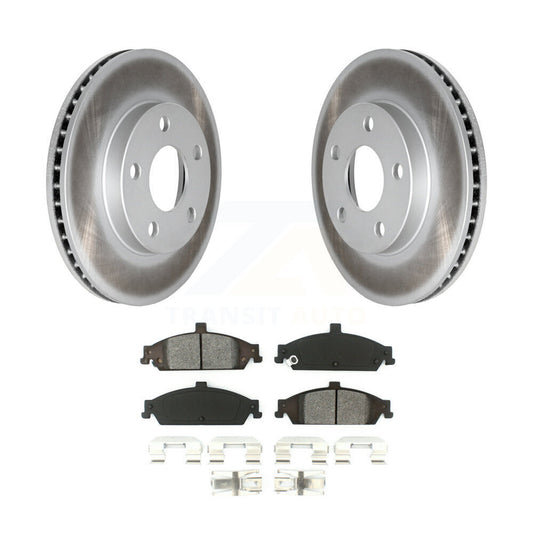 Coated Disc Rotors and Semi-Metallic Brake Pads Kit-KGS-100009 - Kit.bestparts.ca