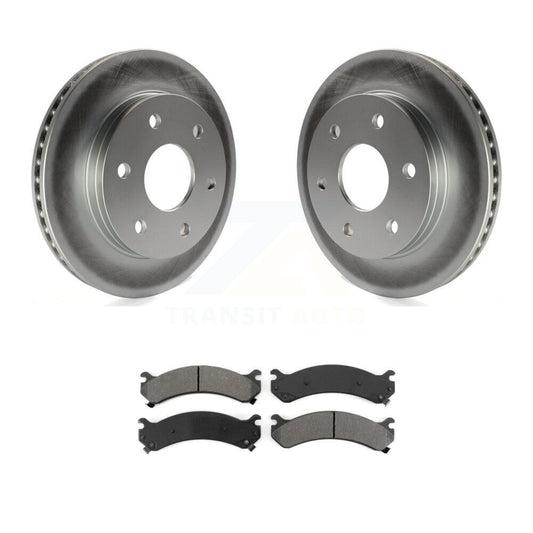 Coated Disc Rotors and Semi-Metallic Brake Pads Kit-KGS-100012 - Kit.bestparts.ca