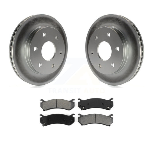 Coated Disc Rotors and Semi-Metallic Brake Pads Kit-KGS-100013 - Kit.bestparts.ca