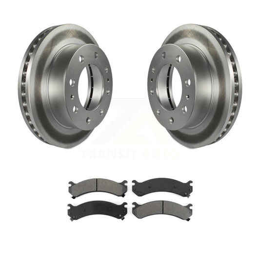 Coated Disc Rotors and Semi-Metallic Brake Pads Kit-KGS-100014 - Kit.bestparts.ca