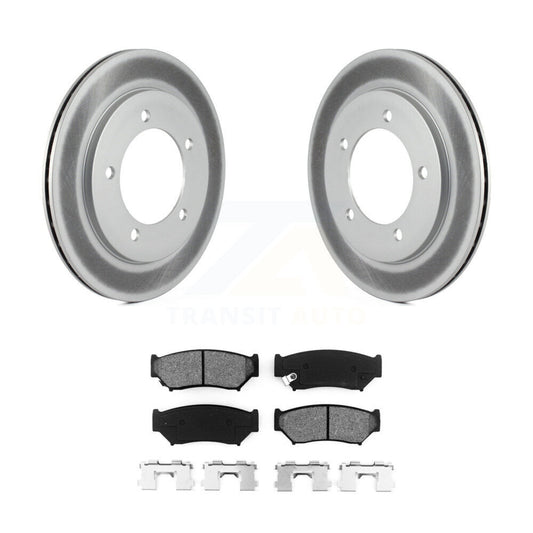 coated disc rotors and semi metallic brake pads-kgs-100015 - Kit.bestparts.ca