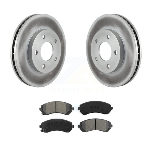 Coated Disc Rotors and Semi-Metallic Brake Pads Kit-KGS-100016 - Kit.bestparts.ca