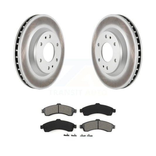 Coated Disc Rotors and Semi-Metallic Brake Pads Kit-KGS-100018 - Kit.bestparts.ca